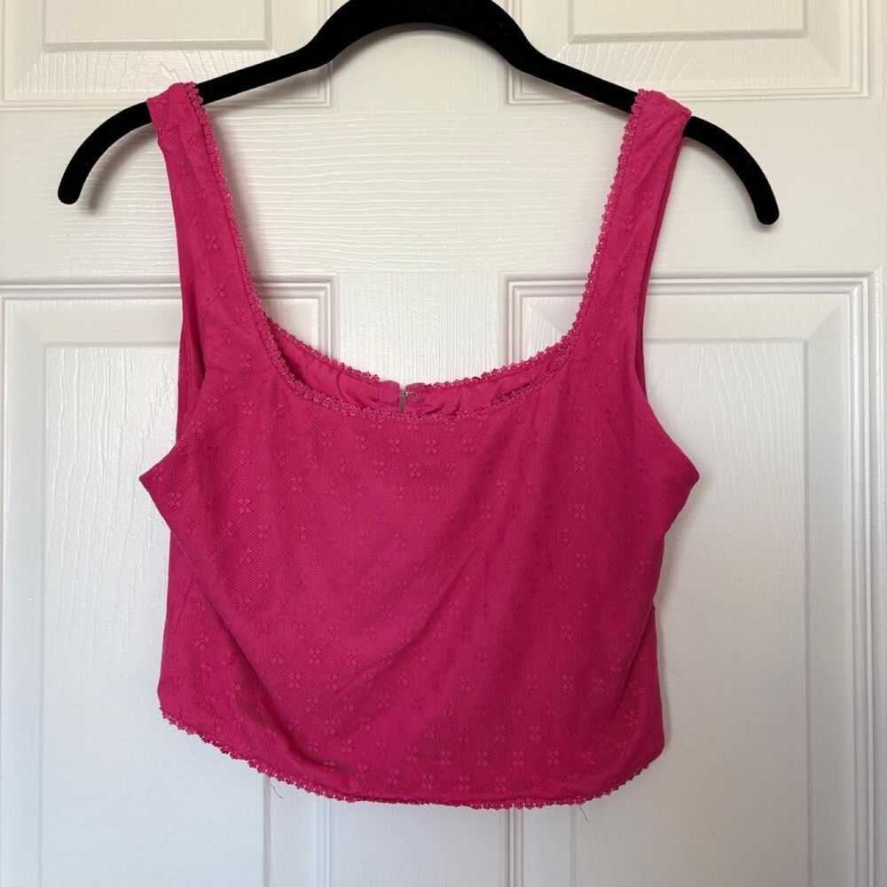 Princess-polly Women's Pink Crop-top - Picture 8 of 8